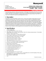 Honeywell HP40ULACM4CB User manual
