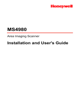 Honeywell Scanner MS4980 User manual