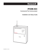 Honeywell IPGSM-4GC User manual