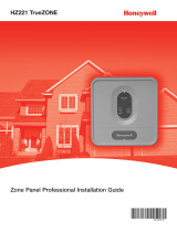 Honeywell Thermostat HZ221 User manual