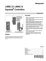 Honeywell Thermostat L4008 User manual