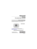 Honeywell Thermostat RTH5100B User manual