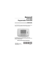 Honeywell Thermostat RTH7400D User manual