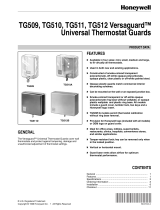 Honeywell Thermostat TG510 User manual