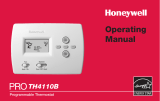 Honeywell Thermostat TH4110B User manual