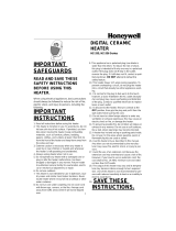 Honeywell HZ-336 User manual