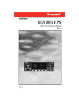 Honeywell Bendix/King KLN 90B GPS User manual