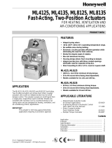 Honeywell ML8135 User manual