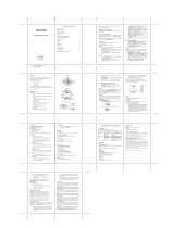 Honeywell PCR191W User manual