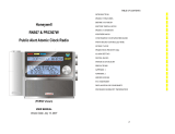 Honeywell PCR507W - NOAA Weather Alert/All Hazard S.A.M.E FM Radio User manual