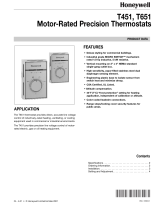 Honeywell T651 User manual