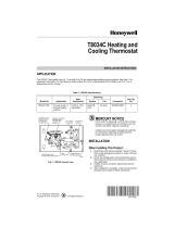 Honeywell T8034C User manual