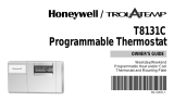 Honeywell T8131C User manual