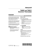 Honeywell T8400C User manual
