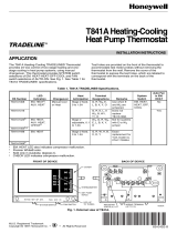 Honeywell T841A1316 User manual
