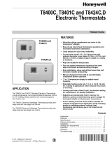 Honeywell T8424C User manual