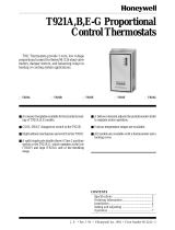 Honeywell T921A User manual