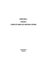 Honeywell TE831W-2 - Complete Wireless Weather Station User manual