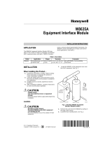 Honeywell W8635A User manual