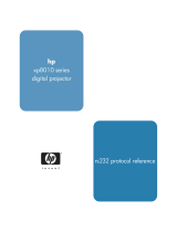 HP xp8000 - Digital Projector User manual