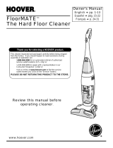 Hoover FloorMATETM The Hard Floor Cleaner User manual