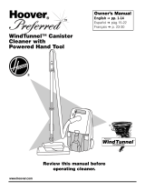 Hoover S3621 User manual