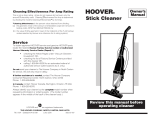 Hoover Stick Vacuum User manual