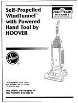 Hoover WindTunnel User manual