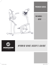 Horizon Fitness B701 User manual