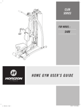 Horizon Fitness CLUB S400 User manual