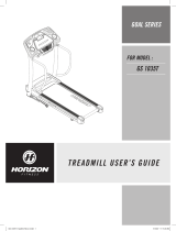 Horizon Fitness GS 1035T User manual