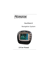 Horizon Navigation car gps receiver User manual