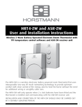 Horstmann HRT4-ZW User guide