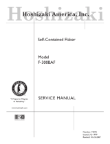 Hoshizaki F-300BAF User manual