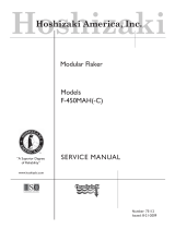 Hoshizaki American, Inc. F-450MAH User manual