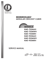 Hoshizaki American, Inc. KMD-900MAH User manual