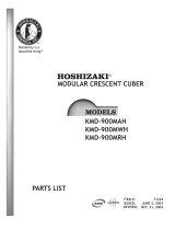 Hoshizaki KMD-900MRH User manual