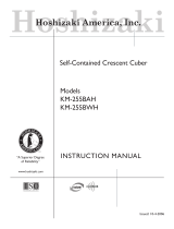 Hoshizaki KM-255BWH User manual