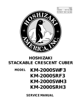 Hoshizaki KM-2000SRH3 User manual