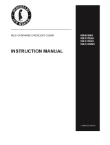 Hoshizaki KM-101BAH User manual