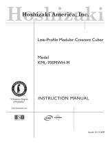 Hoshizaki American, Inc. KML-700MWH-M User manual
