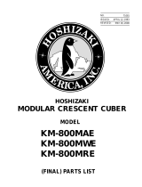 Hoshizaki American, Inc. KM-800MWE User manual