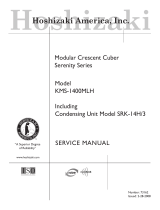 Hoshizaki KMS-1400MLH User manual
