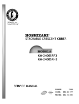 Hoshizaki KM-2400SRH3 User manual