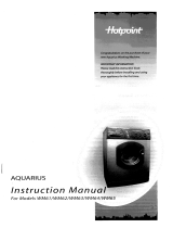Hotpoint AQUARIUS WM61 User manual