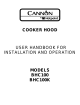 Hotpoint BCH100 User manual