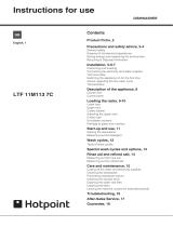 Hotpoint 11M113 User manual