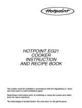 Hotpoint EG21 User manual