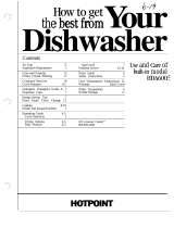 Hotpoint HDA6009 User manual