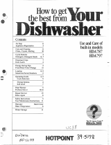 Hotpoint HDA787 User manual